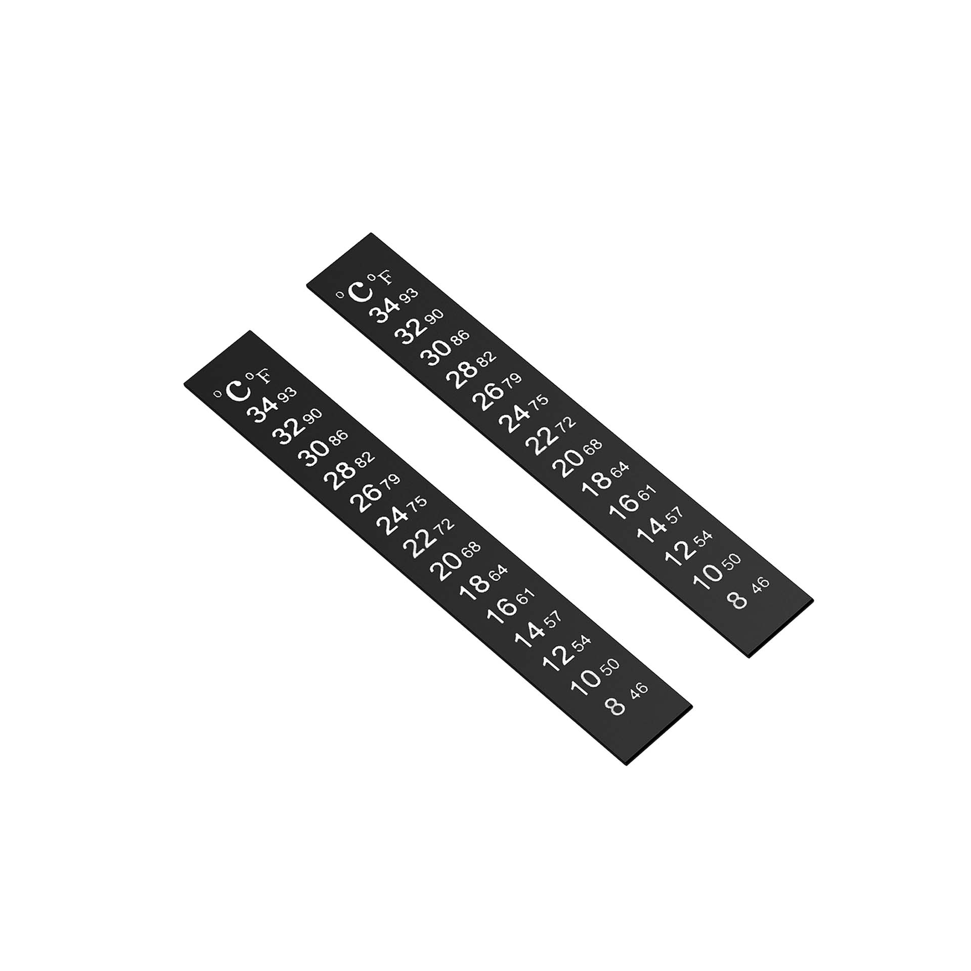 2 temperatuurstrips