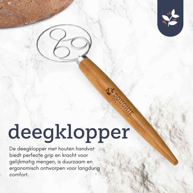 Doughie - Deegklopper met descriptie