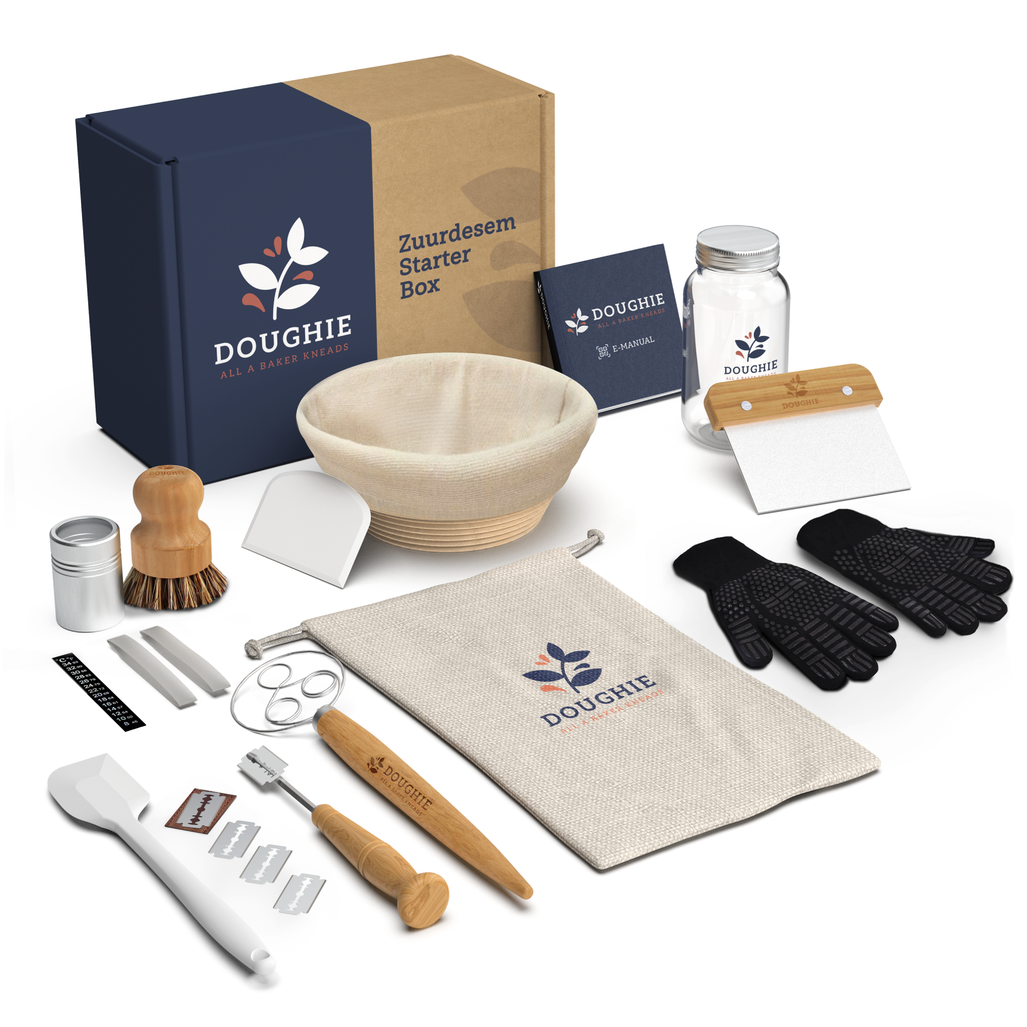 Doughie - Zuurdesem starter set rond