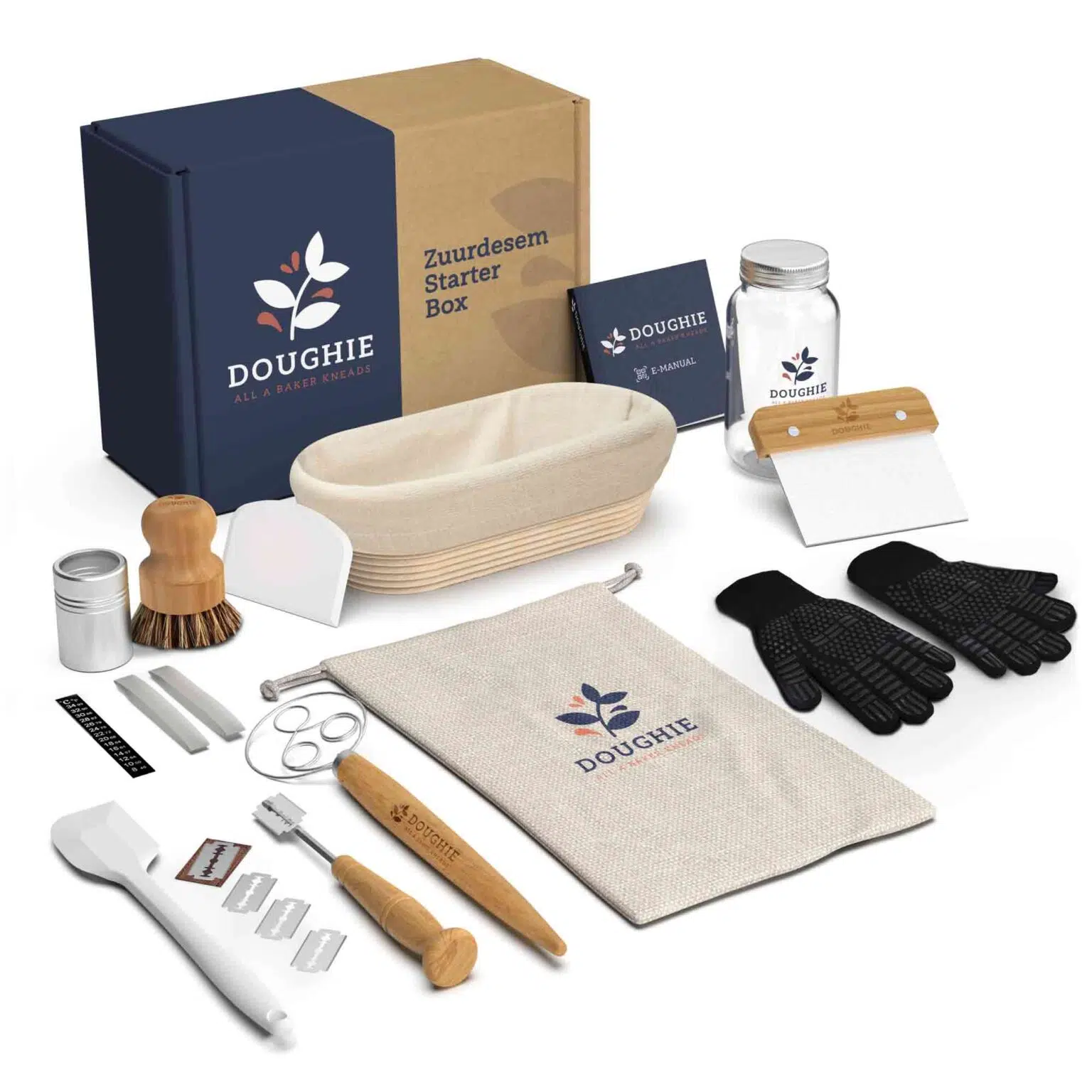 Doughie - Zuurdesem starter set ovaal