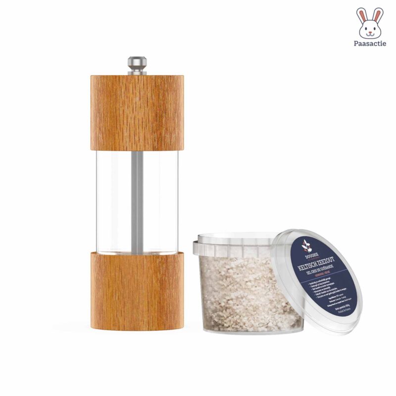 Bundel: Keltisch Zeezout + Zoutmolen - Afbeelding 1