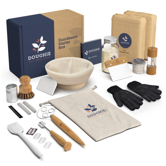 Doughie - Zuurdesem starter set deluxe rond